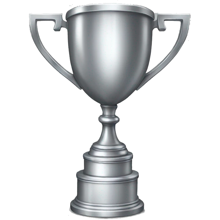 silver trophy emoji