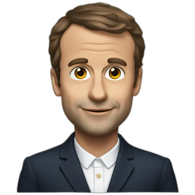 Emanuel Macron  emoji