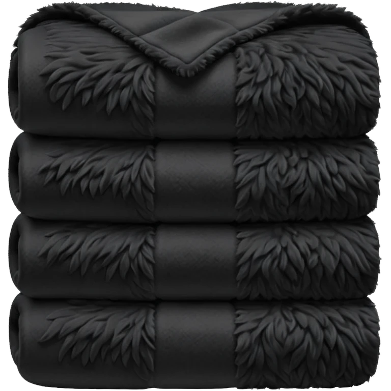 black blanket emoji