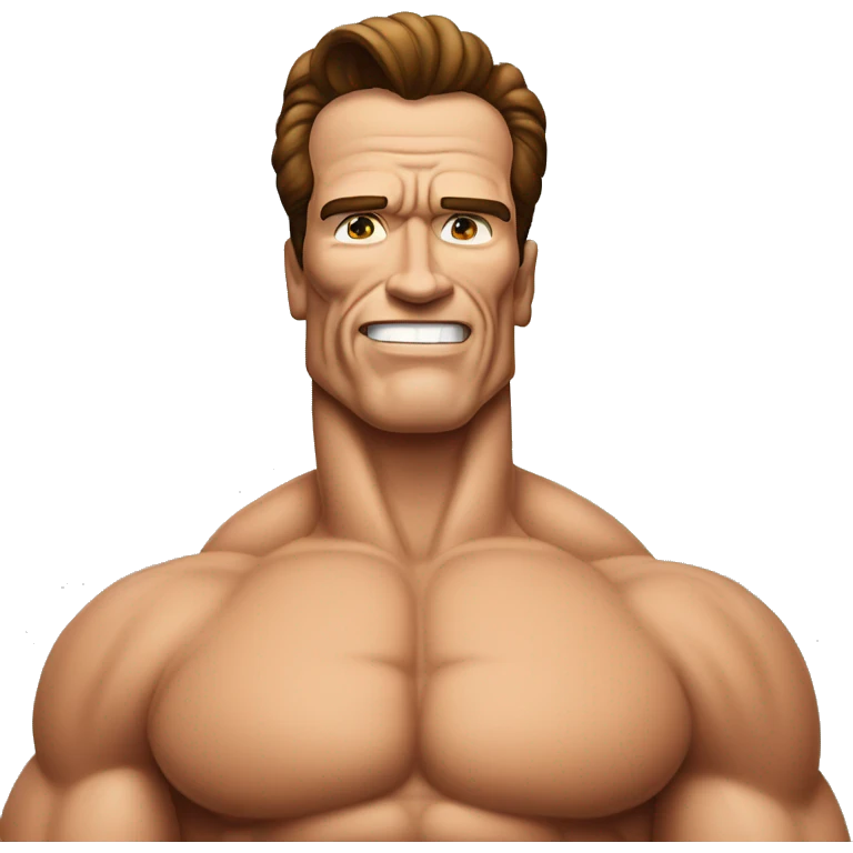 arnold schwarzenegger physique emoji
