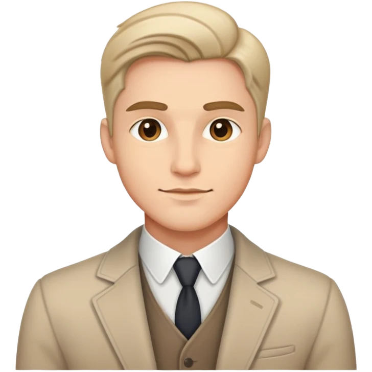 man handsome style  emoji