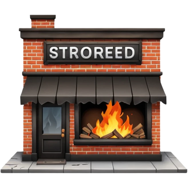 Burned Storefront emoji