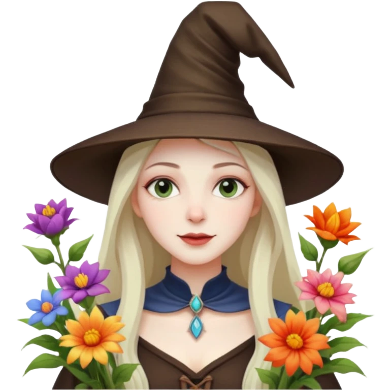 Garden witch  emoji