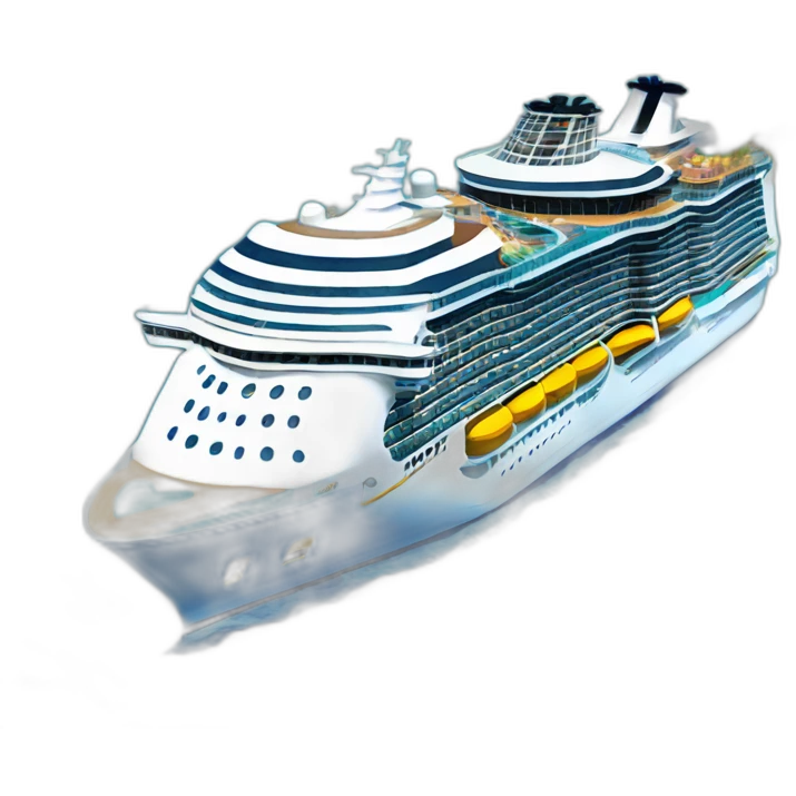 Royal Caribbean Oasis of the Seas Ship emoji