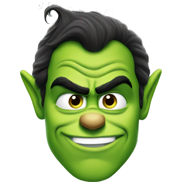 henry cavill as grinch emoji