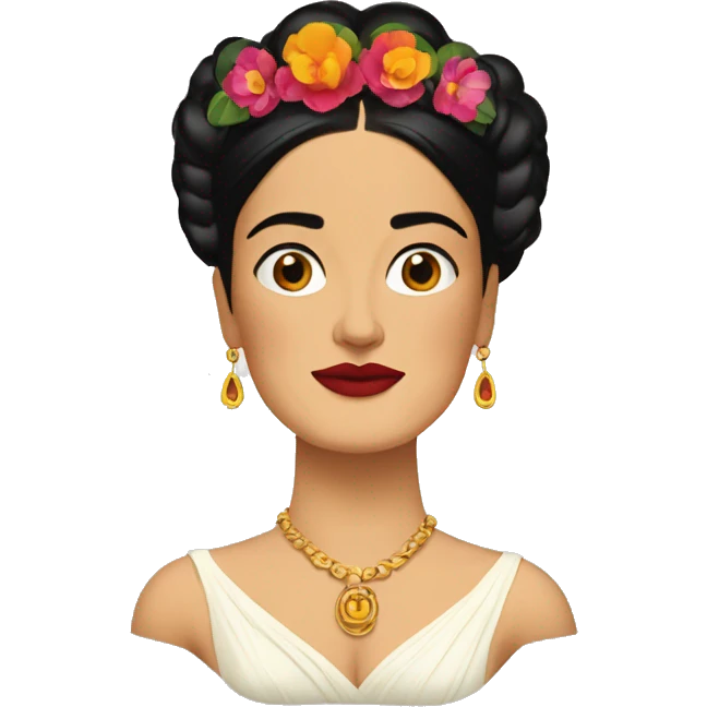 salma hayek in “frida” emoji