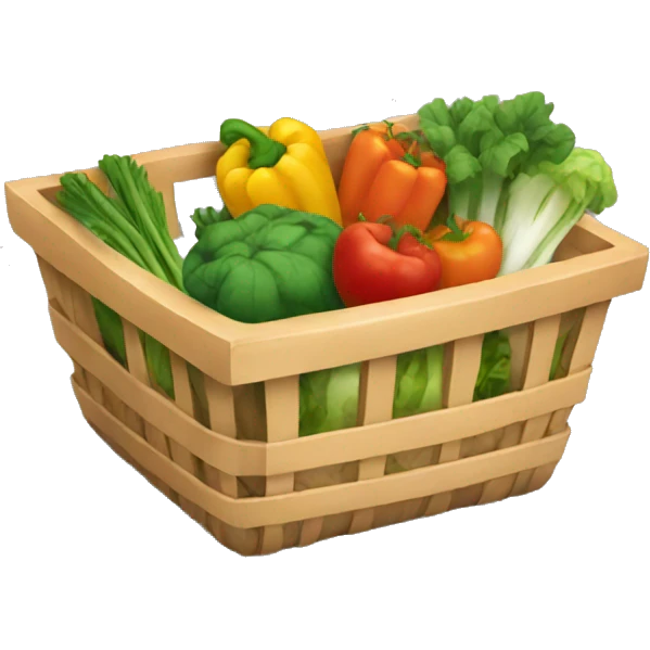 vegetable basket emoji