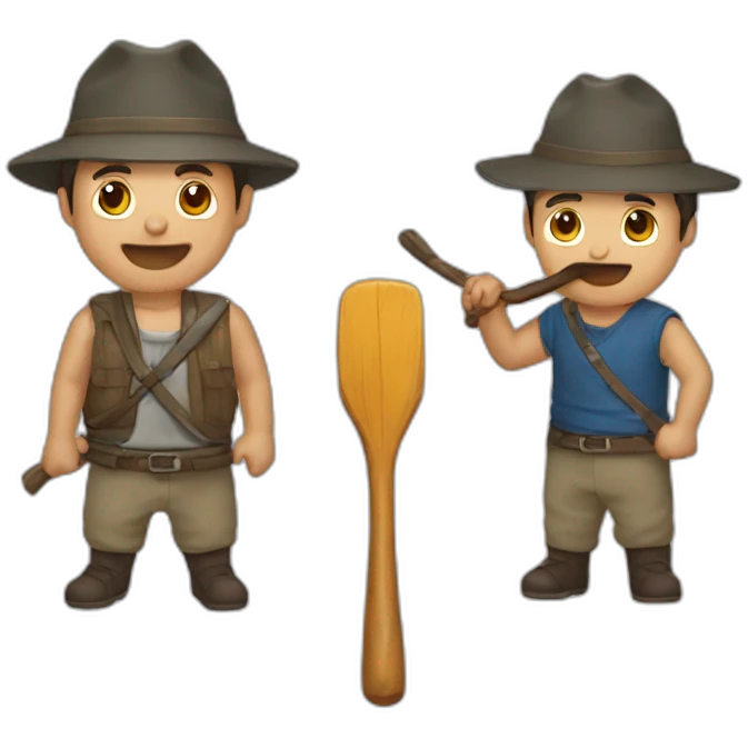 Herrero con martillo y yunque emoji