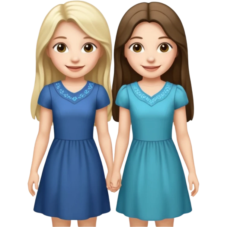 two sisters – Sonya and Taya  emoji