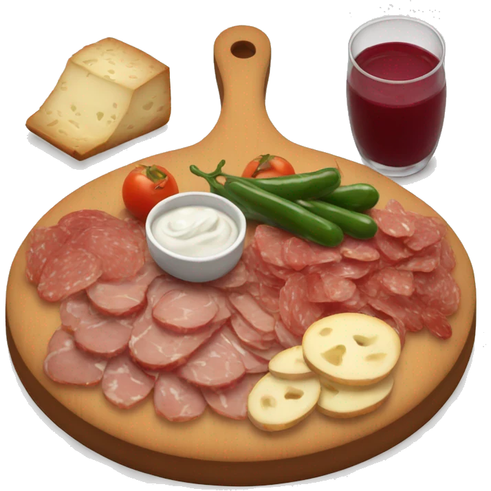 Charcuterie board emoji