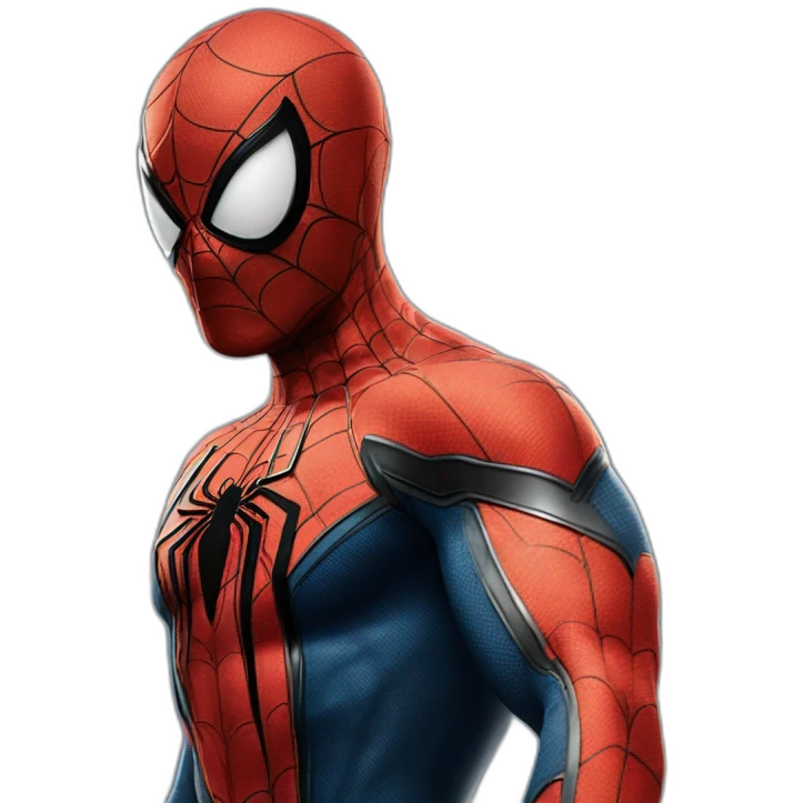 Spiderman flex emoji