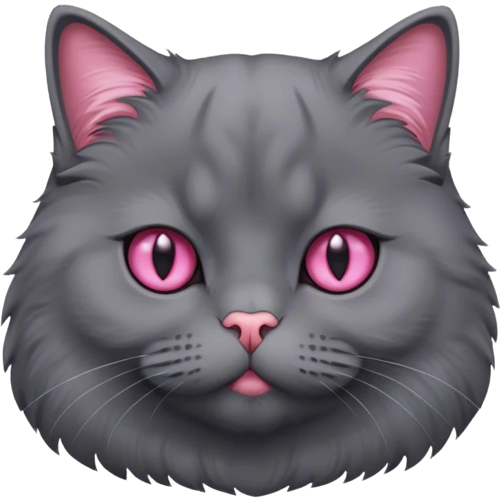 dark grey british cat emoji