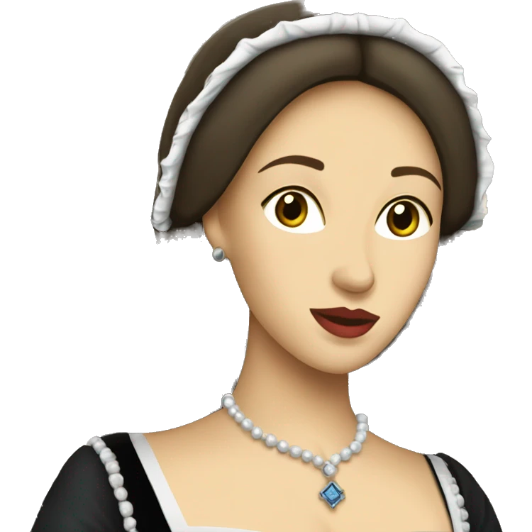 anne boleyn in a castle emoji