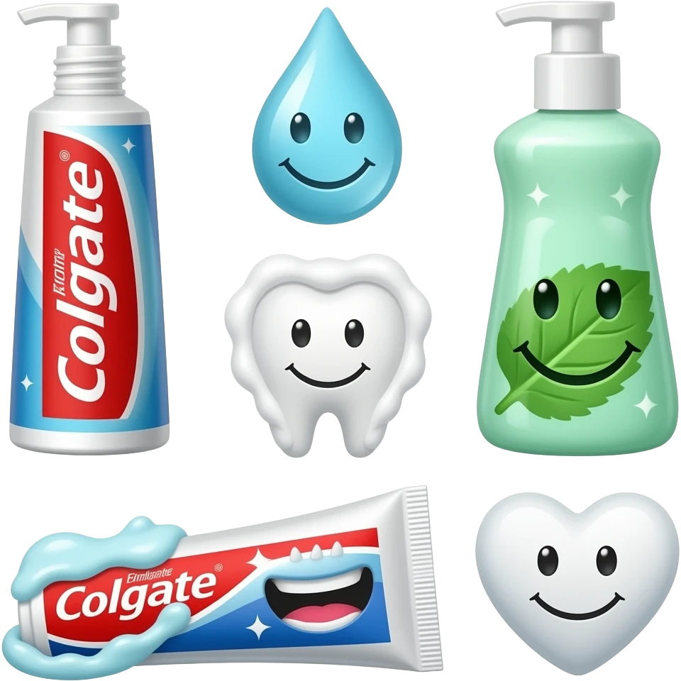 Colgate cute cute emojis not one.  10 emojy emoji