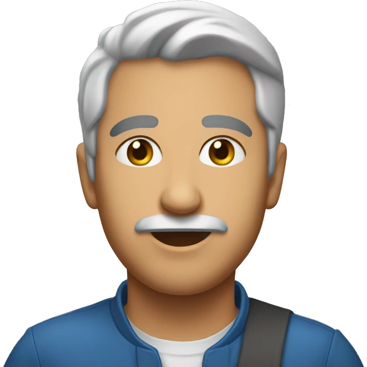 mavi kalpli öpücük emoji