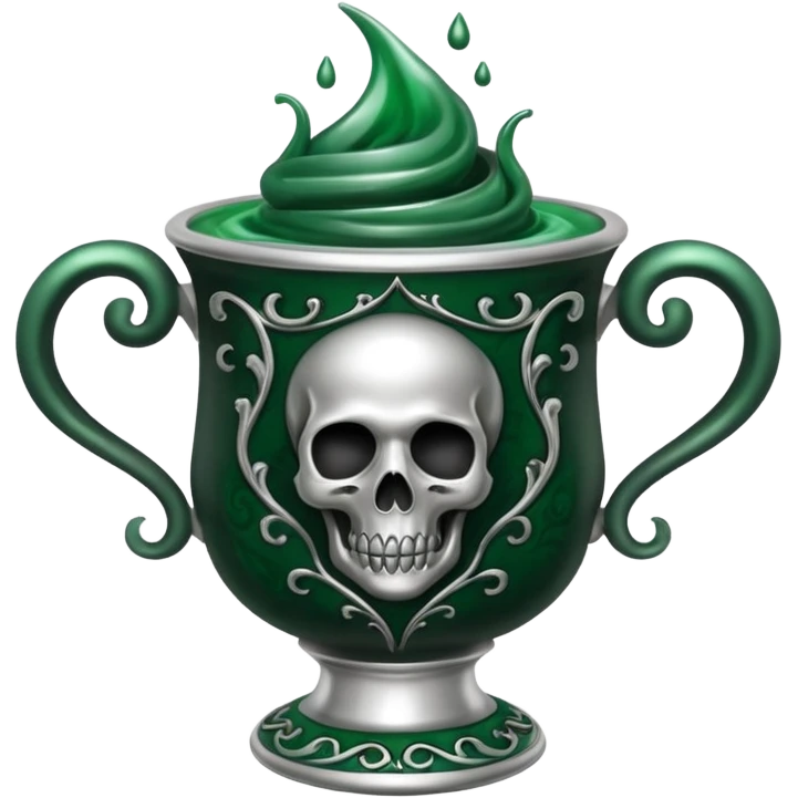 gothic poison cup emoji
