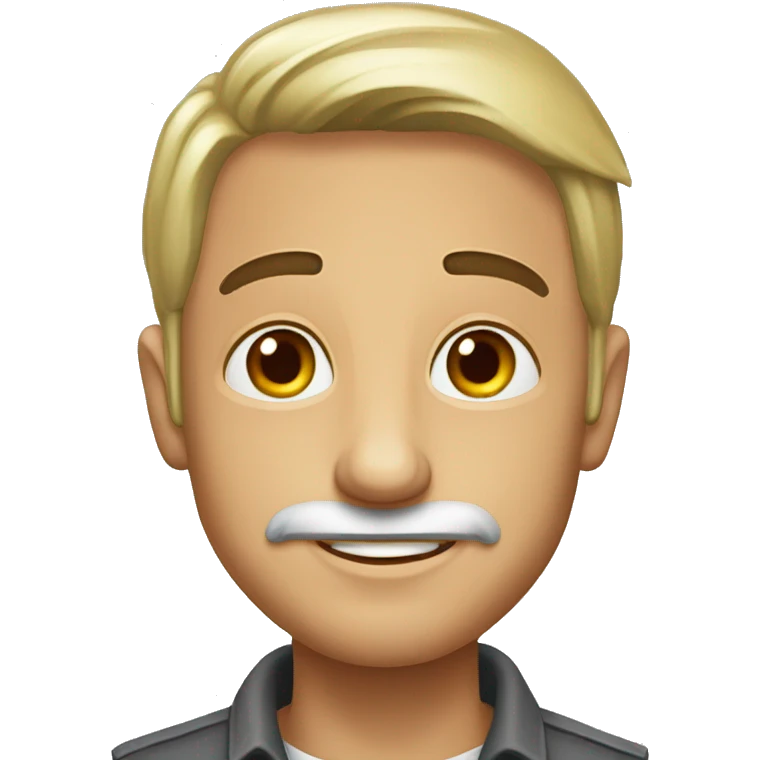 пудель улыбается  emoji