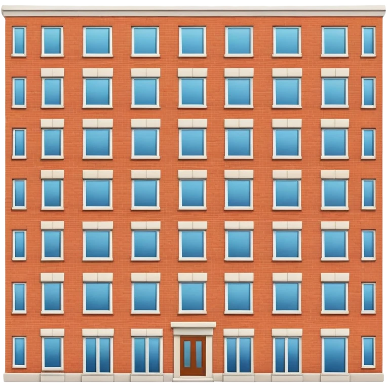 apartment building emoji
