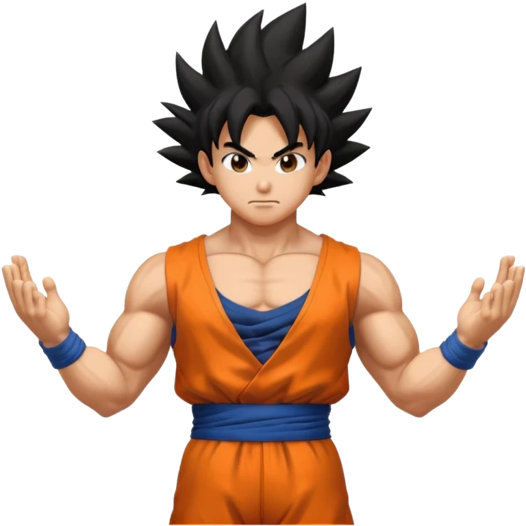 goku t posing emoji