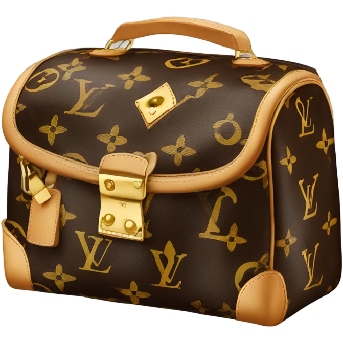 Louis Vuitton cosmetic bag  emoji