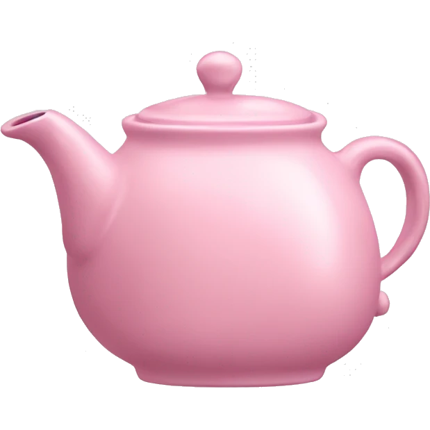 Light pink teapot emoji