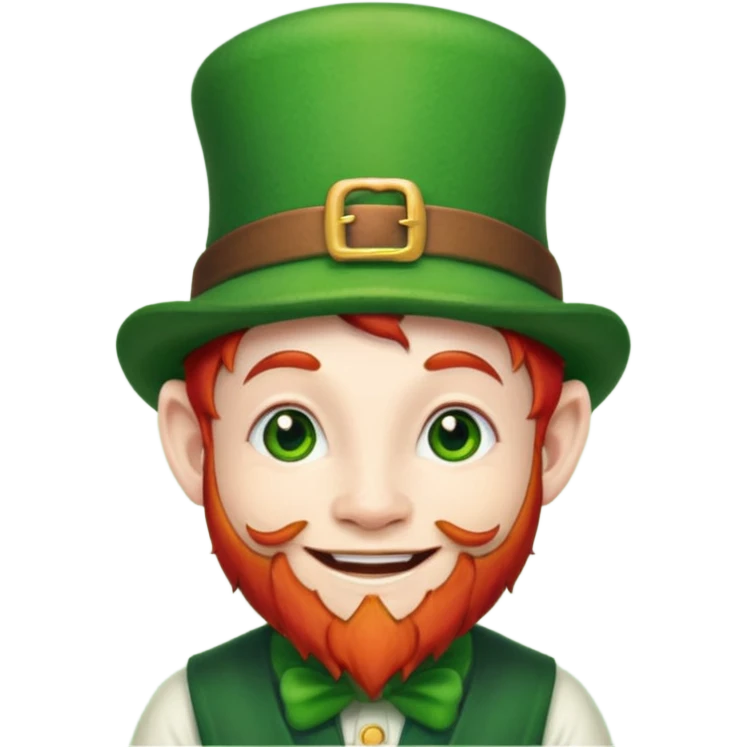cute leprechaun emoji