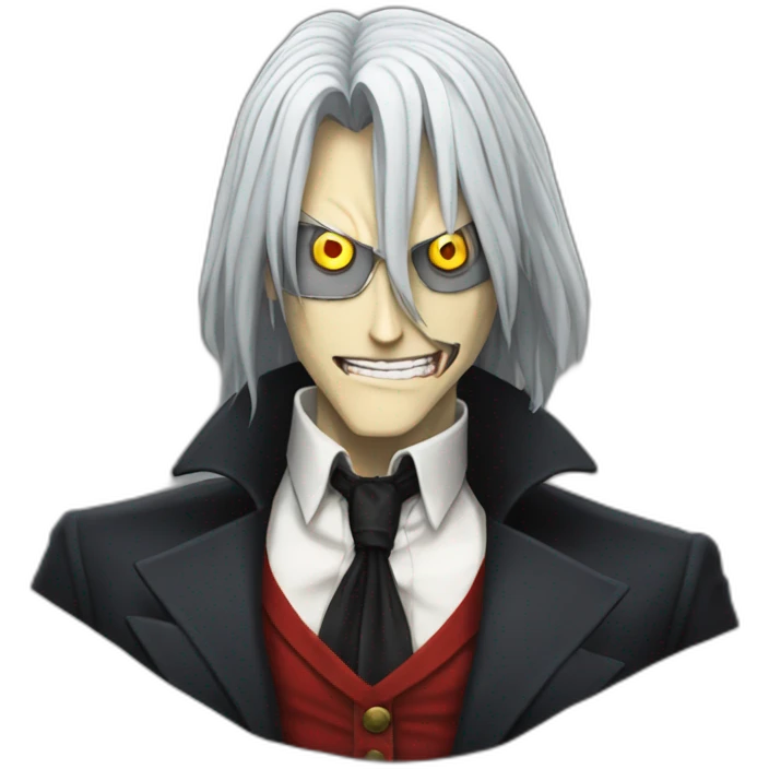Alucard from "Hellsing" emoji