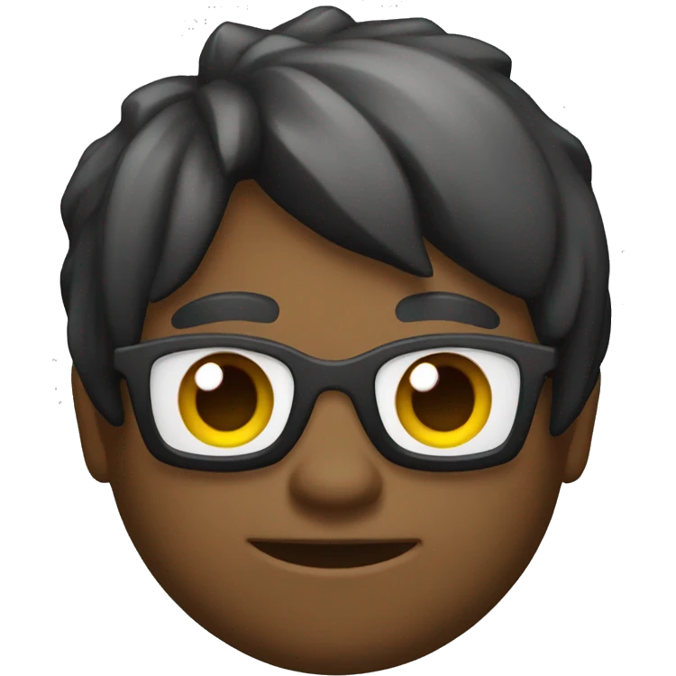 gamer de couleur noir  emoji
