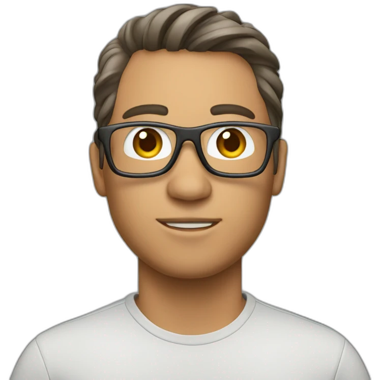 software engineer in an imac screen emoji