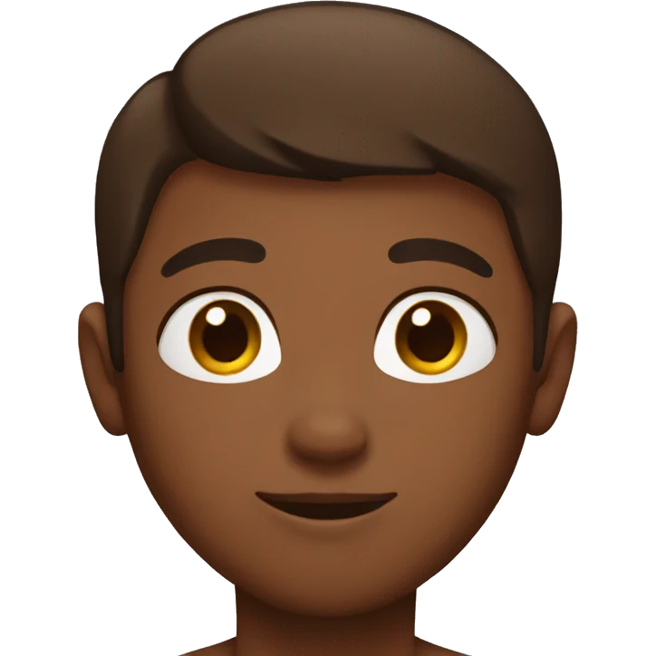 boy with brown eyes emoji