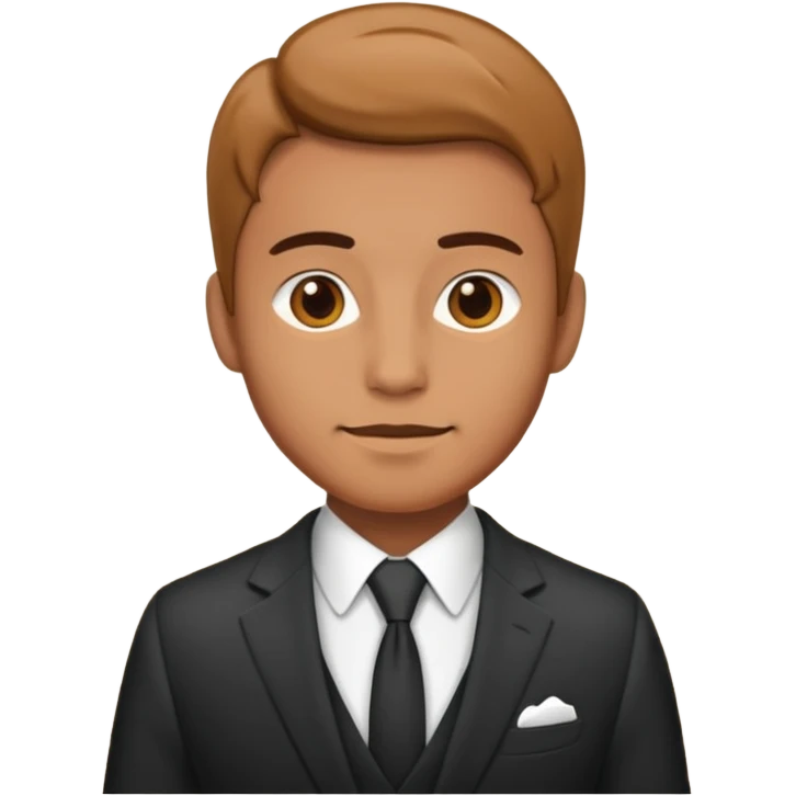 man in a suit emoji