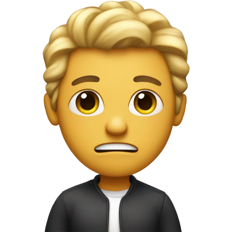 Me with thumbs down emoji