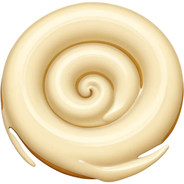 Cream withoud plate emoji