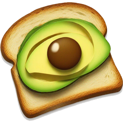 avocado toast emoji