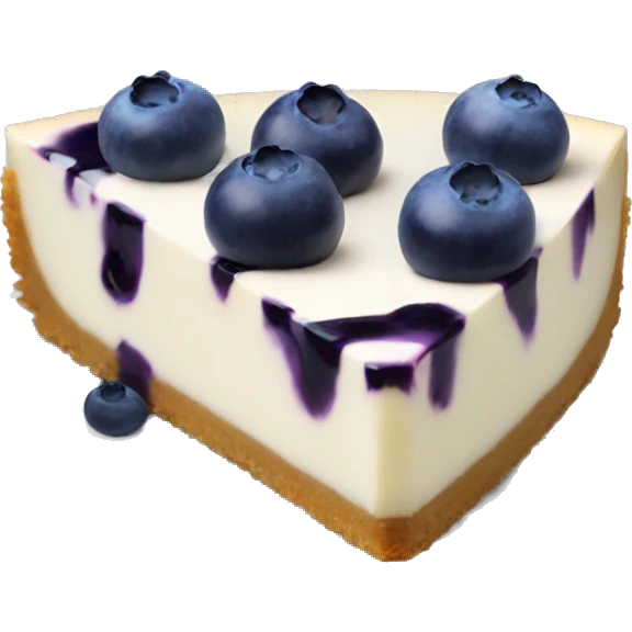 Blueberry Cheesecake  emoji