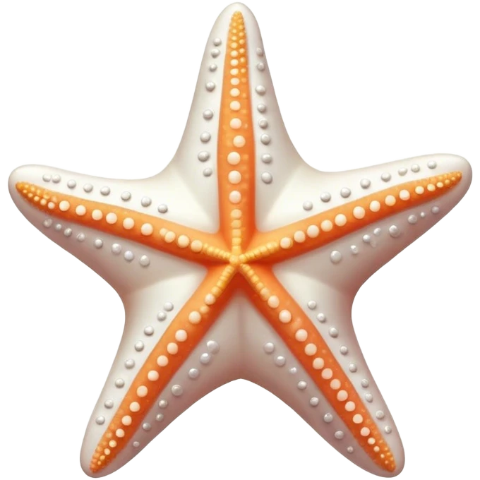 White starfish  emoji