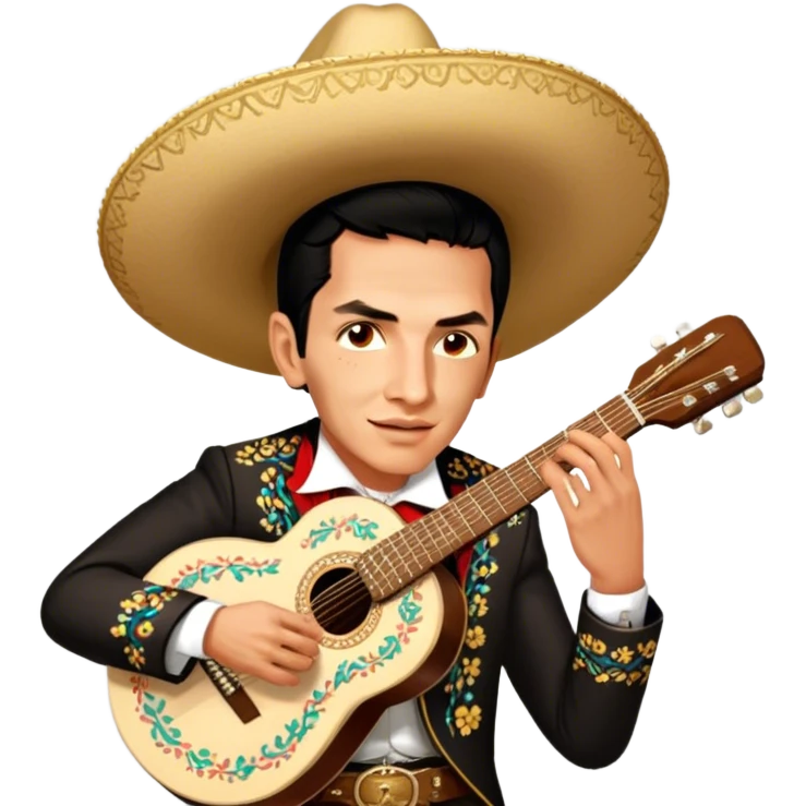 Mariachi Guitarist emoji