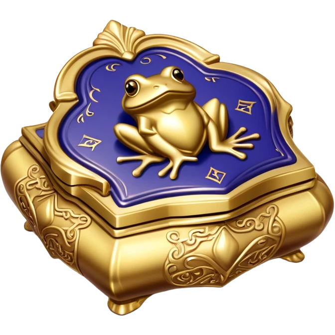 Chocolate frog box emoji