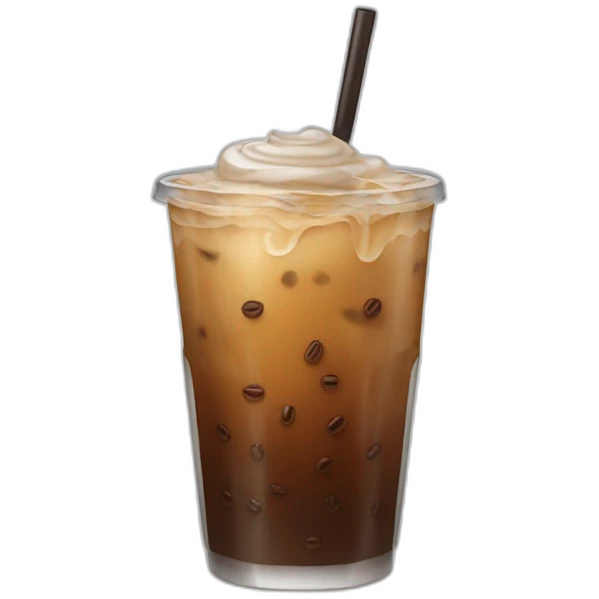 iced coffee emoji