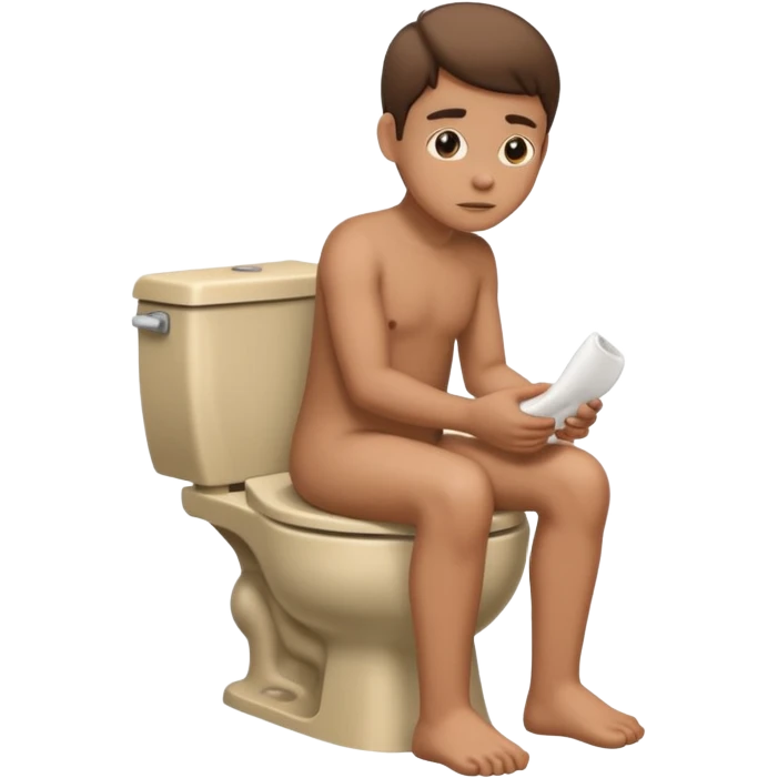 A PERSON POOPING emoji