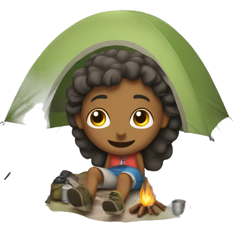 camping emoji