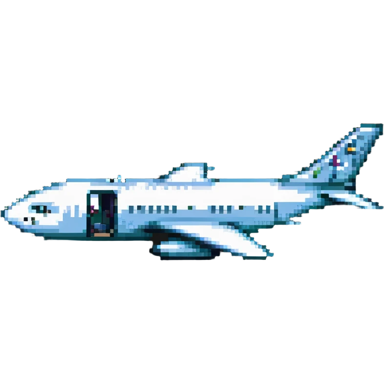 shark-airplane hybrid emoji