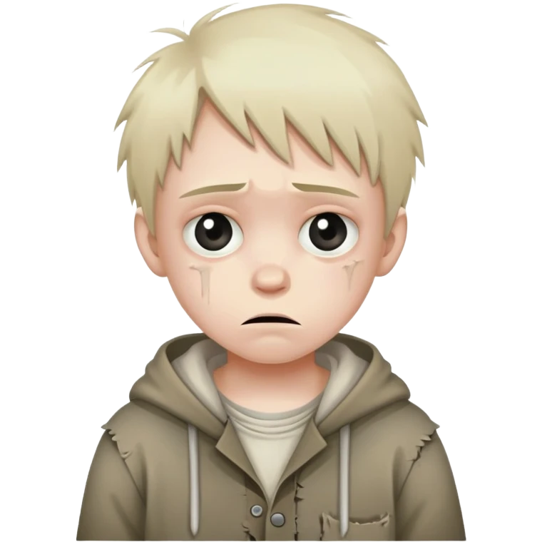 poor kid with no money emoji