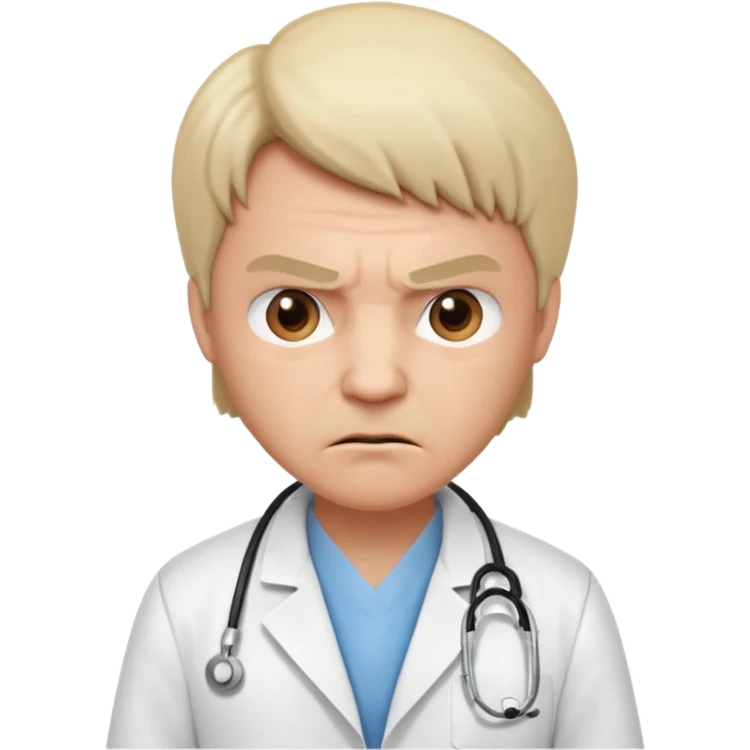 angry doctor emoji