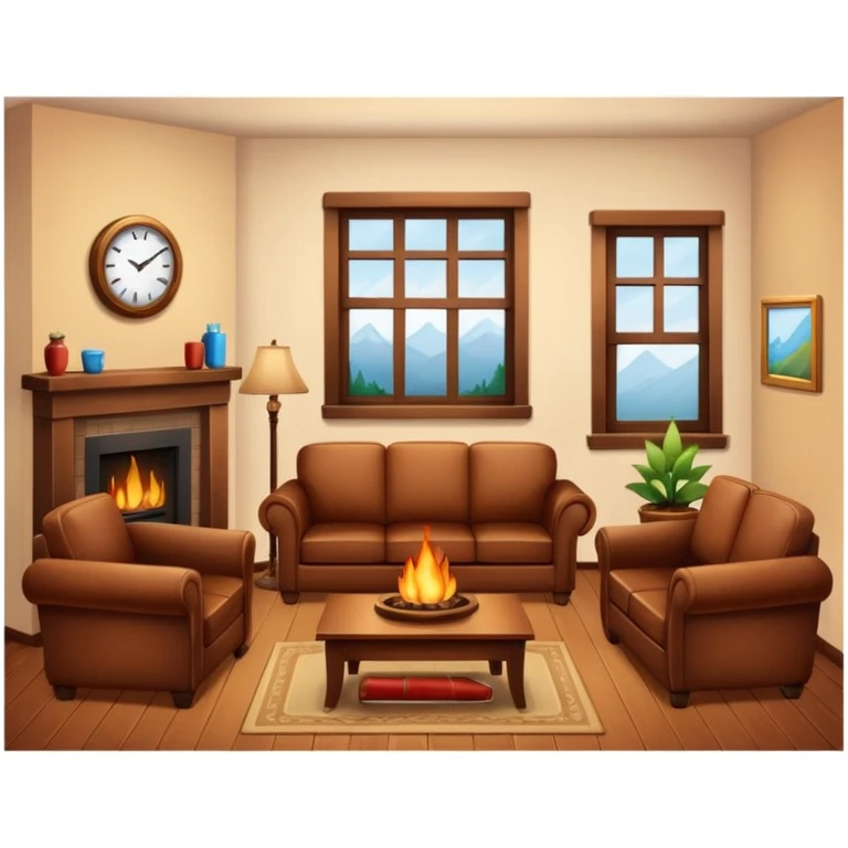 great cozy shared house emoji
