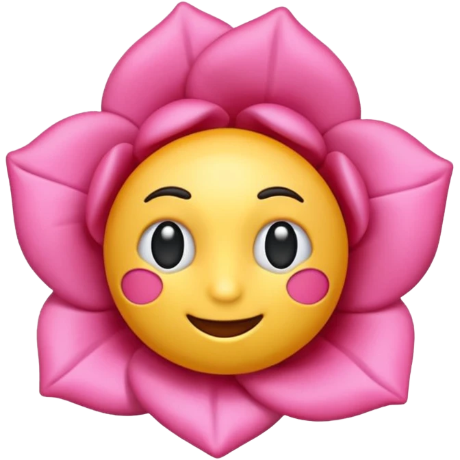 Emoji rosa emoji