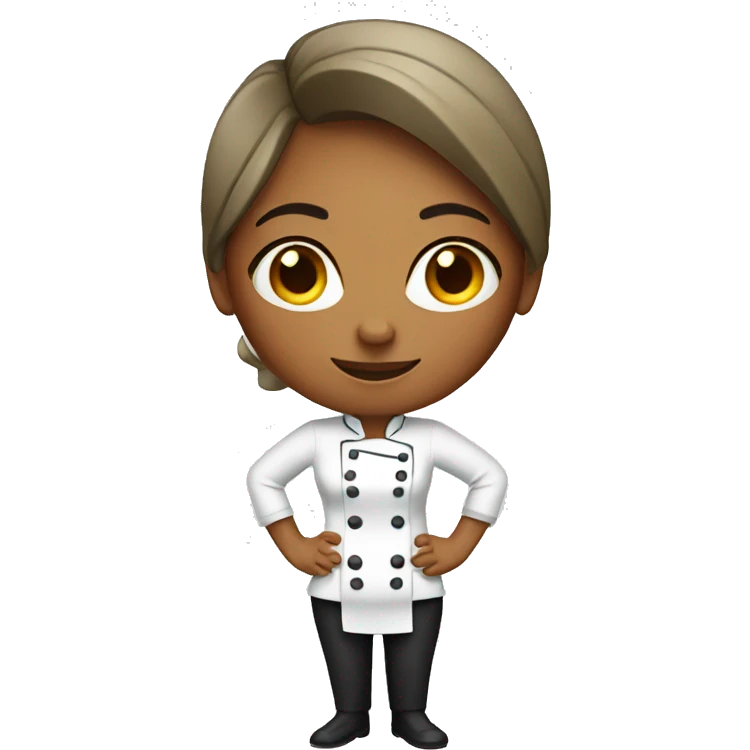 personal chef woman emoji