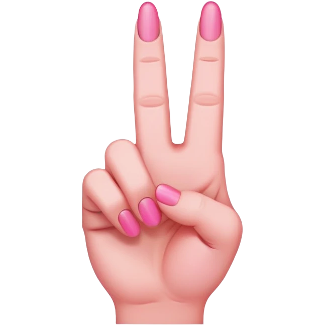 pink middlefinger emoji