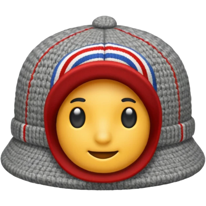 a single grey hat emoji