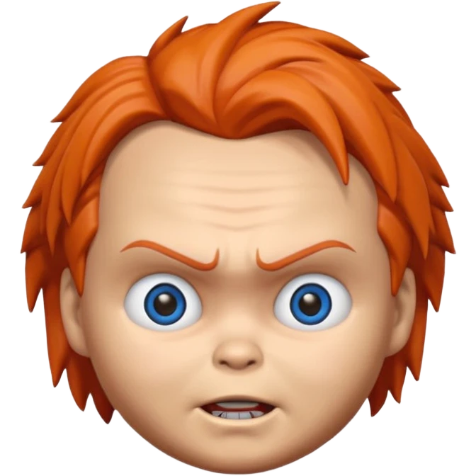Un emojin de chuky emoji